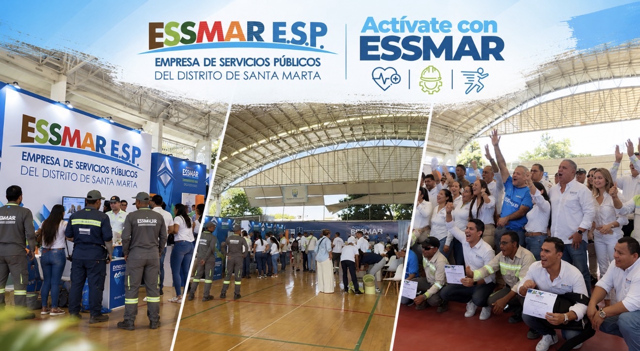 Santa Marta vive una semana dedicada al bienestar, la prevención y el acercamiento de ESSMAR con la ciudadanía.