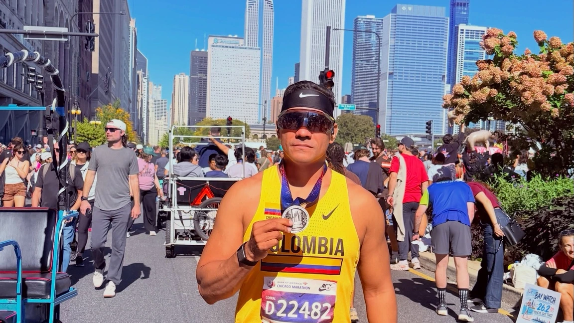 Arístides Herrera suma una nueva Major en la Maratón de Chicago 2026